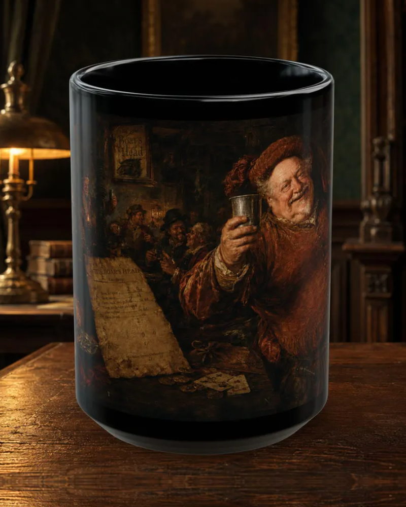 Falstaff literary companion mug