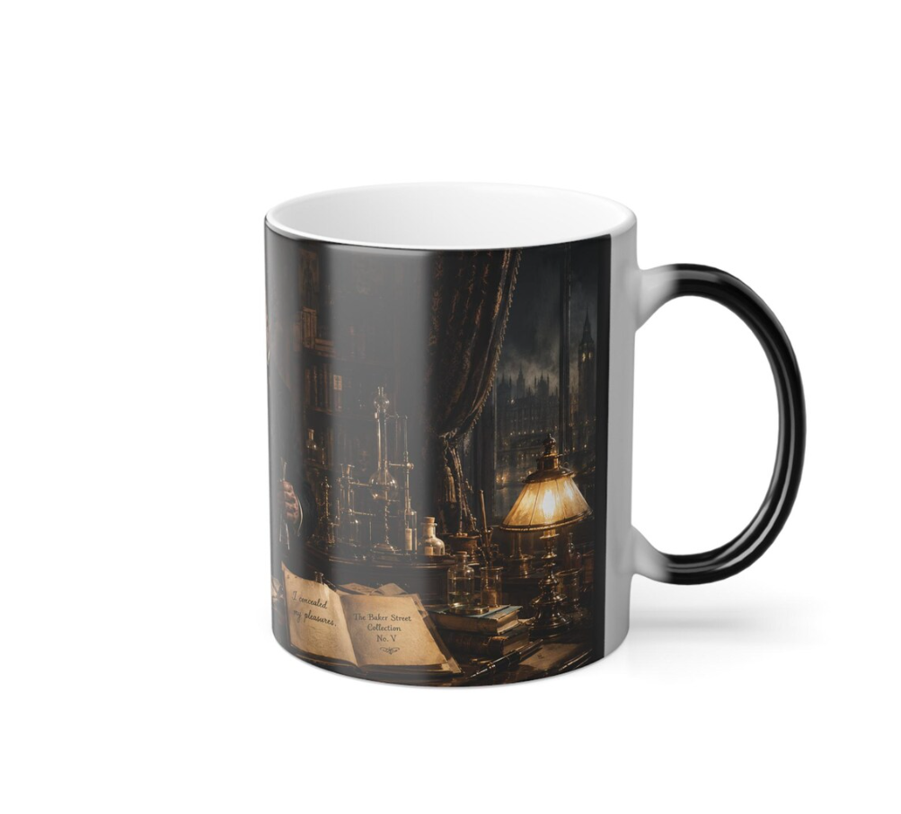 Dr. Jekyll and Mr. Hyde mug, right view